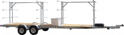 Transport, Storage & Launching: 12-24 Canoes, Kayaks,Outrigger, Big Canoes, Gear Storage, Bikes by North Woods Sport Trailers - Image 4025 Transport, Storage & Launching: 12-24 Canoes, Kayaks,Outrigger, Big Canoes, Gear Storage, Bikes by North Woods Sport Trailers - Image 4025