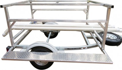 Transport, Storage & Launching: Hobie© Tandem Island + Storage + Kayaks +Bikes- Mast Tube by North Woods Sport Trailers - Image 4042 Transport, Storage & Launching: Hobie© Tandem Island + Storage + Kayaks +Bikes- Mast Tube by North Woods Sport Trailers - Image 4042