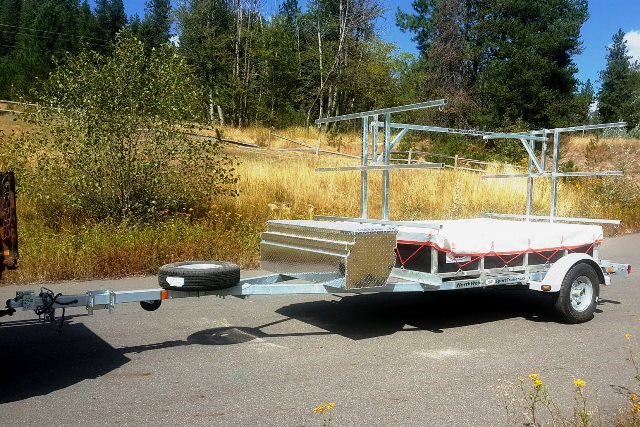 Transport, Storage & Launching: 4-8 Place Canoe, Kayak, Raft, SUP, Bike, Gear by North Woods Sport Trailers - Image 4029 Transport, Storage & Launching: 4-8 Place Canoe, Kayak, Raft, SUP, Bike, Gear by North Woods Sport Trailers - Image 4029
