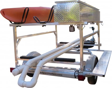 Transport, Storage & Launching: Multi Trailer Kayak, Canoe, SUP, Sailboat, Bikes, Storage by North Woods Sport Trailers - Image 4027 Transport, Storage & Launching: Multi Trailer Kayak, Canoe, SUP, Sailboat, Bikes, Storage by North Woods Sport Trailers - Image 4027