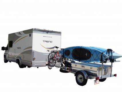 Transport, Storage & Launching: 1-2-3-4 Canoe Trailer/8 Kayak Trailer, Open -or Closed Boxes by North Woods Sport Trailers - Image 4510 Transport, Storage & Launching: 1-2-3-4 Canoe Trailer/8 Kayak Trailer, Open -or Closed Boxes by North Woods Sport Trailers - Image 4510
