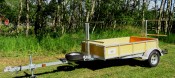 Transport, Storage & Launching: 1-2-3-4 Canoe Trailer/8 Kayak Trailer, Open -or Closed Boxes by North Woods Sport Trailers - Image 4510 Transport, Storage & Launching: 1-2-3-4 Canoe Trailer/8 Kayak Trailer, Open -or Closed Boxes by North Woods Sport Trailers - Image 4510