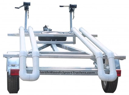 Transport, Storage & Launching: Kayak Fishing Trailers- Single - Double - Multiple -Storage- Gear-Bikes by North Woods Sport Trailers - Image 4036
