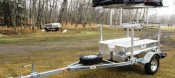 Transport, Storage & Launching: RTT Roof Top Tent, Bikes Canoes, Kayaks, Storage, by North Woods Sport Trailers - Image 4035