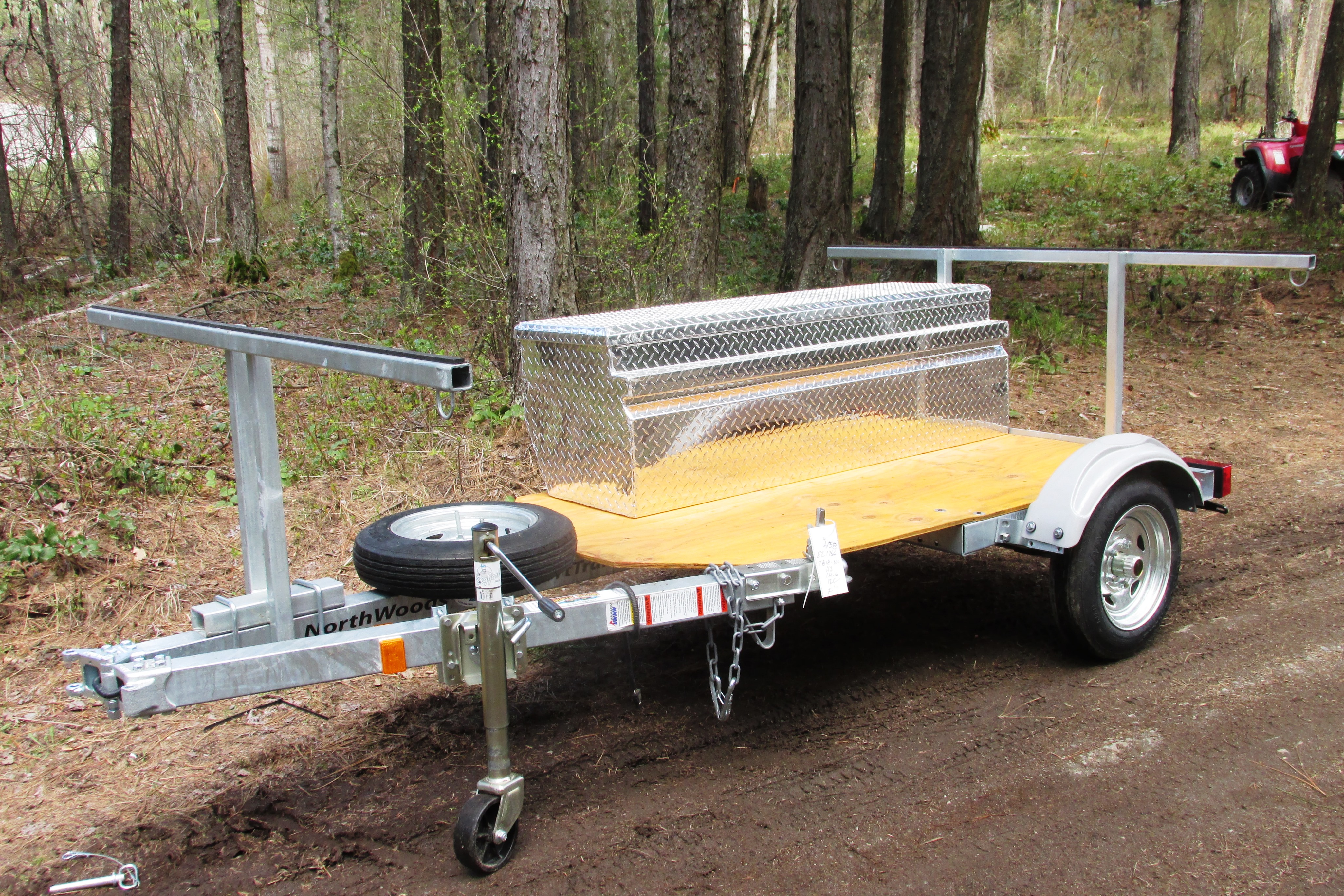 Transport, Storage & Launching: Kayak/Canoe/SUP Trailer, Bikes. Gear by North Woods Sport Trailers - Image 2745 Transport, Storage & Launching: Kayak/Canoe/SUP Trailer, Bikes. Gear by North Woods Sport Trailers - Image 2745