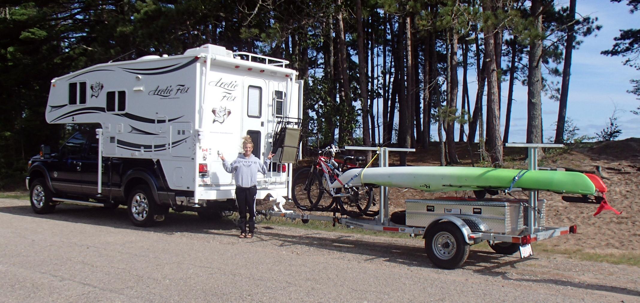 Transport, Storage & Launching: Kayak/Canoe/SUP Trailer, Bikes. Gear by North Woods Sport Trailers - Image 2745 Transport, Storage & Launching: Kayak/Canoe/SUP Trailer, Bikes. Gear by North Woods Sport Trailers - Image 2745