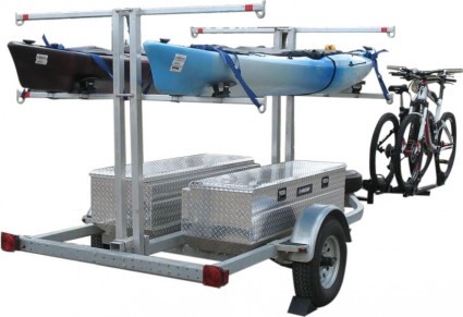 Transport, Storage & Launching: Kayak/Canoe/SUP Trailer, Bikes. Gear by North Woods Sport Trailers - Image 2745 Transport, Storage & Launching: Kayak/Canoe/SUP Trailer, Bikes. Gear by North Woods Sport Trailers - Image 2745