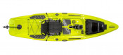 Wilderness Systems Recon 120 HD kayak in Infinite Yellow, top view