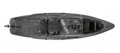 Wilderness Systems Recon 120 HD kayak in Steel Gray, top view Wilderness Systems Recon 120 HD kayak in Steel Gray, top view
