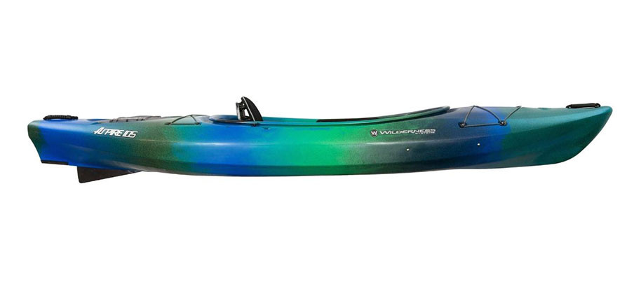 Wilderness Systems Aspire 105 kayak in Galaxy, side view