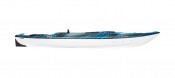 Pelican Sprint 100XR sit-in day touring kayak in Neptune, side view Pelican Sprint 100XR sit-in day touring kayak in Neptune, side view