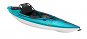 Pelican Argo 100XR recreational sit-in kayak in Aquamarine, three-quarter view Pelican Argo 100XR recreational sit-in kayak in Aquamarine, three-quarter view