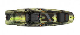 Pelican Catch Mode 110 fishing kayak in Venom, top view