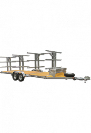 Transport, Storage & Launching: 12-24 Canoes, Kayaks,Outrigger, Big Canoes, Gear Storage, Bikes by North Woods Sport Trailers - Image 4025 Transport, Storage & Launching: 12-24 Canoes, Kayaks,Outrigger, Big Canoes, Gear Storage, Bikes by North Woods Sport Trailers - Image 4025
